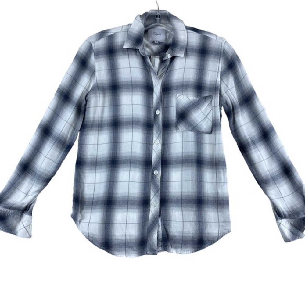 Rails Flannel Shirt Women Sz XS Plaid‎ Long Sleeve Winter Soft Cozy